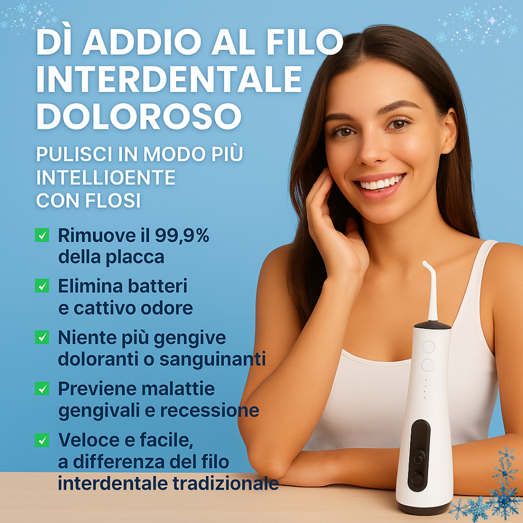 Glowtide|Idropulsore portatile